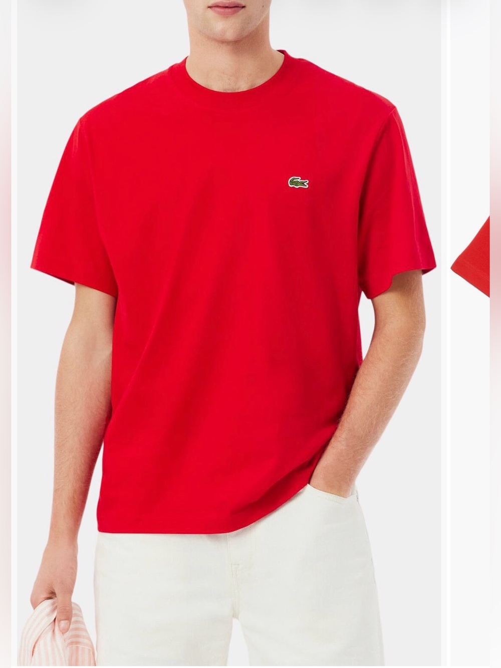 Lacoste Men’s Pima Cotton Crewneck Tshirt